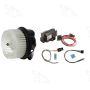 Four Seasons 75748 Flanged Vented CW Blower Motor w/ Wheel