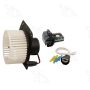 Four Seasons 75852 Flanged Vented CW Blower Motor w/ Wheel