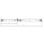 GKN/LOEBRO GKNP20028 Propshaft two piece