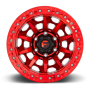 Aluminum Wheels 17X9 Covert Beadlock D113 6 On 139.7 Candy Red 106.1 Bore -15 Offset Multi Spoke Fuel Off Road Wheels