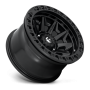 Aluminum Wheels 17X9 Covert Beadlock D114 5 On 127 Matte Black 71.5 Bore -38 Offset Multi Spoke Fuel Off Road Wheels