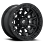 Aluminum Wheels 17X9 Covert Beadlock D114 6 On 139.7 Matte Black 106.1 Bore -15 Offset Multi Spoke Fuel Off Road Wheels