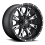 Aluminum Wheels 20X10 Throttle D513 6 On 135 Black Milled 106.4 Bore -12 Offset Fuel Off Road Wheels