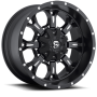 Aluminum Wheels 20X10 Krank D517 5 On 114.3/5 On 127 Matte Black/Milled 78.1 Bore -12 Offset Fuel Off Road Wheels