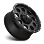 Aluminum Wheels 16X8 Revolver D525 5 On 114.3/5 On 127 Matte Black/Milled 72.6 Bore 1 Offset Fuel Off Road Wheels