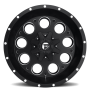 Aluminum Wheels 16X8 Revolver D525 5 On 114.3/5 On 127 Matte Black/Milled 72.6 Bore 1 Offset Fuel Off Road Wheels