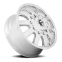 Dually Wheels 20X8.25 Maverick Dually D536 10 On 225 Chrome 170.1 Bore 105 Offset 7 Spoke Front Dually Fuel Off Road Wheels