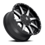 Aluminum Wheels 20X10 Maverick D537 8 On 165.1 Black Machined 125.2 Bore -18 Offset Fuel Off Road Wheels