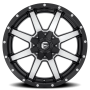 Aluminum Wheels 20X10 Maverick D537 8 On 165.1 Black Machined 125.2 Bore -18 Offset Fuel Off Road Wheels