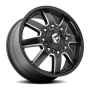 Dually Wheels 24X8.3 Maverick Dually D538 8 On 165.1 Black Milled 121.5 Bore 105 Offset 7 Spoke Front Dually Fuel Off Road Wheels