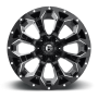Aluminum Wheels 20X10 Assault D546 5 On 139.7/5 On 150 Matte Black Milled 110.3 Bore -18 Offset 8 Spoke Fuel Off Road Wheels