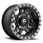 Aluminum Wheels 14X7 Anza UTV D557 4 On 136 Matte Black Beadlock 110.2 Bore 38 Offset 5 Spoke Fuel Off Road Wheels
