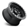 Aluminum Wheels 14X7 Anza UTV D557 4 On 136 Matte Black Beadlock 110.2 Bore 38 Offset 5 Spoke Fuel Off Road Wheels