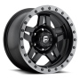 Aluminum Wheels 18X9 Anza D557 6 On 139.7 Matte Black 106.1 Bore 19 Offset 5 Spoke Fuel Off Road Wheels