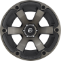 Aluminum Wheels 18X9 Beast D564 8 On 170 Matte Black/Machined Dark Tint 125.1 Bore 1 Offset 6 Spoke Fuel Off Road Wheels