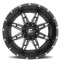 Aluminum Wheels 20X10 Lethal D567 5 On 114.3/5 On 127 Matte Black/Milled 78.1 Bore -24 Offset Fuel Off Road Wheels