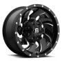 Aluminum Wheels 20X9 Cleaver D574 8 On 180 Gloss Black Milled 124.3 Bore 20 Offset 8 Spoke Fuel Off Road Wheels