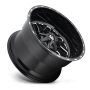 Aluminum Wheels 20X10 Triton D581 5 On 114.3/5 On 127 Gloss Black/Milled 78.1 Bore -18 Offset Mesh Spoke Fuel Off Road Wheels