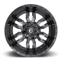 Aluminum Wheels 17X9 Sledge D595 5 On 114.3/5 On 127 Gloss Black/Milled 78.1 Bore 1 Offset Fuel Off Road Wheels