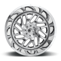 Aluminum Wheels 24X12 Triton D609 8 On 170 Chrome Plated 125.1 Bore -44 Offset Mesh Spoke Fuel Off Road Wheels