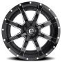 Aluminum Wheels 20X10 Maverick D610 6 On 135/6 On 139.7 Gloss Black Milled 106.4 Bore -24 Offset Fuel Off Road Wheels