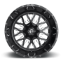 Aluminum Wheels 20X10 Stroke D611 8 On 165.1 Gloss Black Milled 125.2 Bore -18 Offset Fuel Off Road Wheels