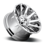 Aluminum Wheels 20X10 Contra D614 6 On 135/6 On 139.7 Chrome 106.1 Bore -19 Offset Multi Spoke Fuel Off Road Wheels