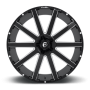 Aluminum Wheels 20X10 Contra D616 8 On 165.1 Matte Black Milled 125.2 Bore -18 Offset Multi Spoke Fuel Off Road Wheels