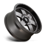 Aluminum Wheels 18X9 Podium D619 6 On 139.7 Anthracite/Black Lip 106.1 Bore 19 Offset Fuel Off Road Wheels