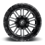 Aluminum Wheels 20X10 Hardline D620 8 On 165.1 Gloss Black Milled 125.2 Bore -18 Offset Fuel Off Road Wheels