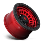 Aluminum Wheels 20X9 Zephyr D632 6 On 135 Candy Red W/Matte Black Ring 87.1 Bore 1 Offset Fuel Off Road Wheels