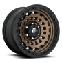 Aluminum Wheels 20X9 Zephyr D634 6 On 135 Matte Bronze W/Black Bead Ring 87.1 Bore 1 Offset Fuel Off Road Wheels