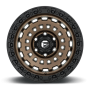 Aluminum Wheels 20X9 Zephyr D634 6 On 135 Matte Bronze W/Black Bead Ring 87.1 Bore 20 Offset Fuel Off Road Wheels