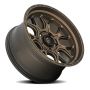 Aluminum Wheels 18X9 Tech D671 5 On 150 Matte Bronze 110.1 Bore 20 Offset Fuel Off Road Wheels