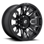 Aluminum Wheels 20X10 Blitz D673 6 On 139.7 Gloss Black Milled 106.1 Bore -18 Offset Multi Spoke Fuel Off Road Wheels