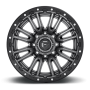 Aluminum Wheels 22X12 Rebel D680 8 On 170 Matte Gunmetal Gray Black Bead Ring 125.1 Bore -44 Offset Fuel Off Road Wheels