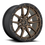 Aluminum Wheels 20X9 Rebel D681 5 On 150 Matte Bronze Black Bead Ring 110.1 Bore 20 Offset Fuel Off Road Wheels