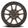 Aluminum Wheels 20X9 Rebel D681 5 On 150 Matte Bronze Black Bead Ring 110.1 Bore 20 Offset Fuel Off Road Wheels