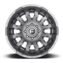 Dually Wheels 20X8.25 Blitz Dually D693 8 On 210 Brushed Gunmetal Gray Tinted Clear 154.3 Bore -221 Offset Multi Spoke Outer Dually Fuel Off Road Wheels