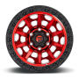 Aluminum Wheels 20X9 Covert D695 6 On 139.7 Candy Red Black Bead Ring 106.1 Bore 20 Offset Multi Spoke Fuel Off Road Wheels
