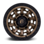 Aluminum Wheels 18X9 Covert D696 5 On 150 Matte Bronze Black Bead Ring 110.2 Bore 20 Offset Multi Spoke Fuel Off Road Wheels