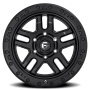 Aluminum Wheels 17X9 AMMO D700 6 On 139.7 Matte Black 106.1 Bore -12 Offset 5 Spoke Fuel Off Road Wheels
