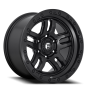 Aluminum Wheels 20X9 AMMO D700 6 On 139.7 Matte Black 106.1 Bore 20 Offset 5 Spoke Fuel Off Road Wheels