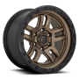 Aluminum Wheels 18X9 AMMO D702 6 On 135 Matte Bronze W/Black Bead Ring 87.1 Bore 1 Offset 5 Spoke Fuel Off Road Wheels