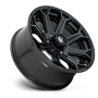 Aluminum Wheels 20X9 Siege D704 6 On 139.7 Gloss Black Machined Double Dark Tint 106.1 Bore 20 Offset Fuel Off Road Wheels