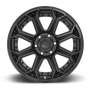 Aluminum Wheels 20X10 Siege D706 6 On 135 Matte Black 87.1 Bore -18 Offset Fuel Off Road Wheels