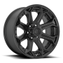 Aluminum Wheels 20X9 Siege D706 6 On 135 Matte Black 87.1 Bore 20 Offset Fuel Off Road Wheels