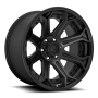 Aluminum Wheels 20X9 Siege D706 5 On 139.7 Matte Black 78 Bore 20 Offset Fuel Off Road Wheels