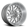 Aluminum Wheels 20X10 Triton Platinum D715 8 On 165.1 Brush Gunmetal Gray/Clear Tint 125.1 Bore -18 Offset Mesh Spoke Fuel Off Road Wheels
