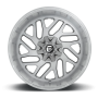 Aluminum Wheels 20X10 Triton Platinum D715 6 On 135/6 On 139.7 Brush Gunmetal Gray/Clear Tint 106.1 Bore -19 Offset Mesh Spoke Fuel Off Road Wheels